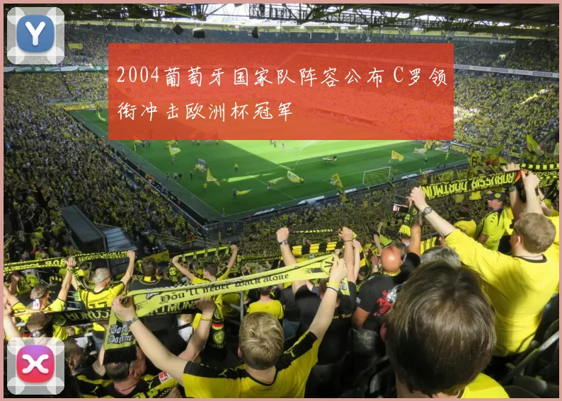 2004葡萄牙国家队阵容公布 C罗领衔冲击欧洲杯冠军